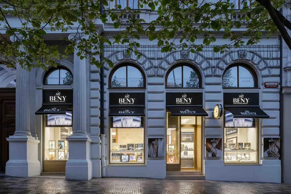 A big step forward: BENY opens a prestigious store in the centre of Prague