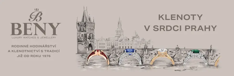 BENY jewellery and watches in the heart of Prague: the place where time never stops