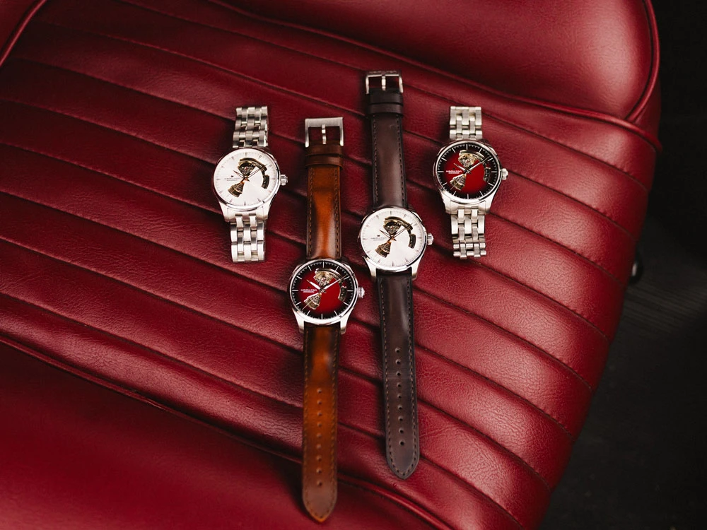 Hamilton Jazzmaster Open Heart Lady Auto H32215141