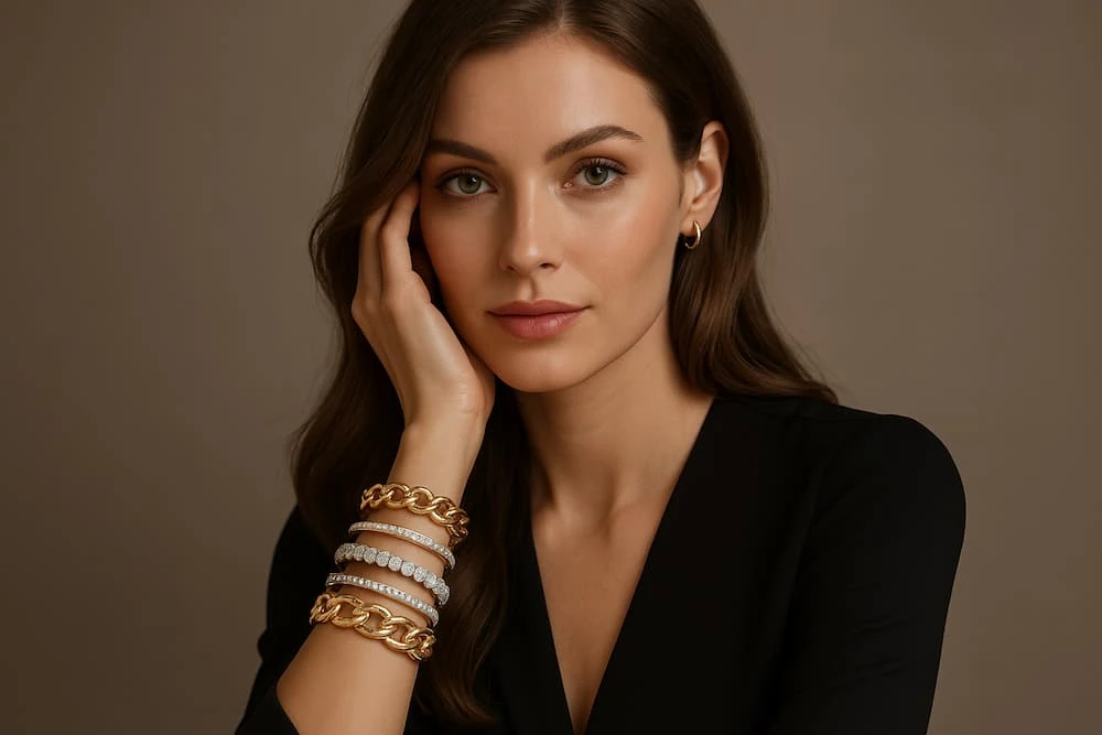 How to layer bracelets? Get a distinctive style