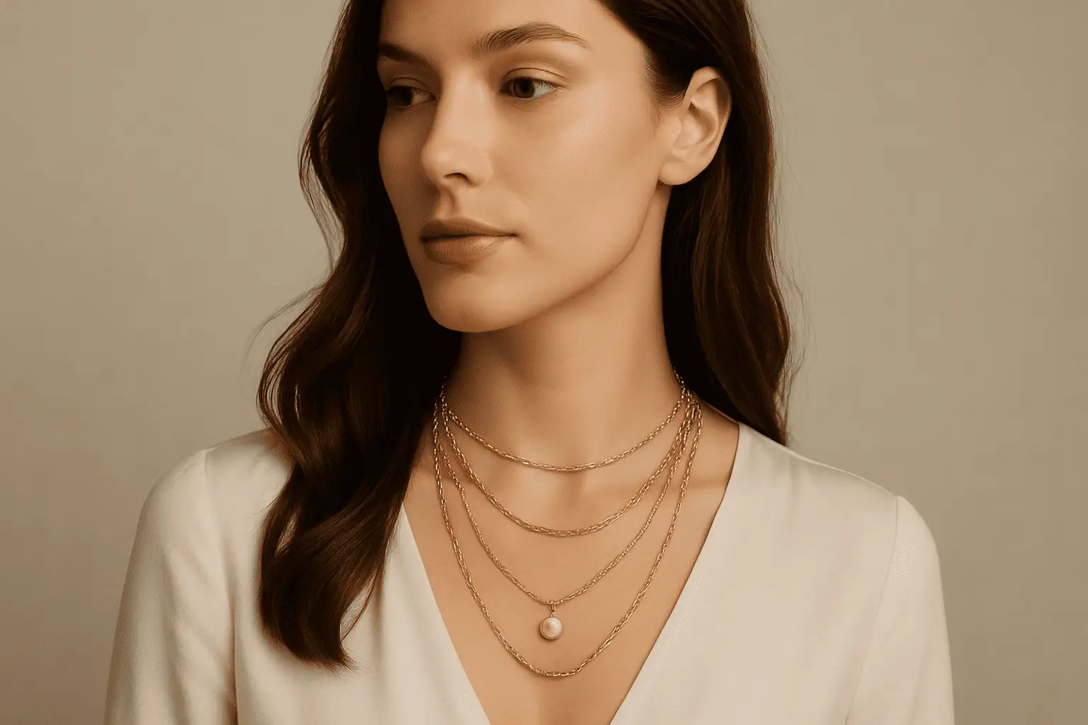 What to combine necklaces with? Use the magic of styling