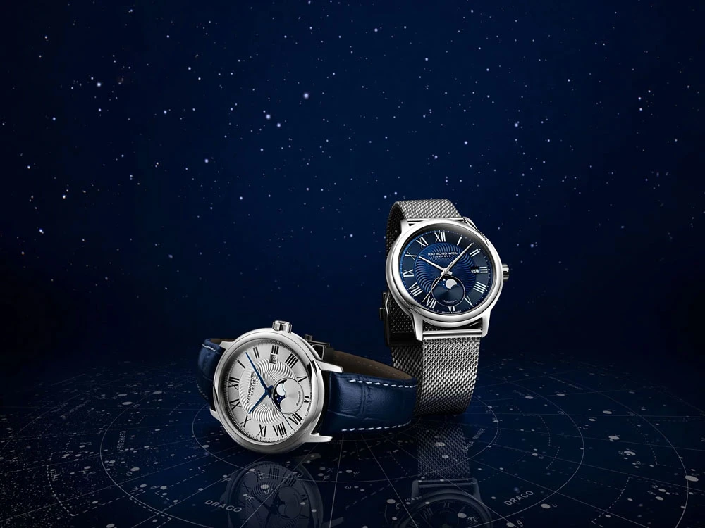 Raymond Weil 'Maestro Blues' Automatic 2237-PC5-00508