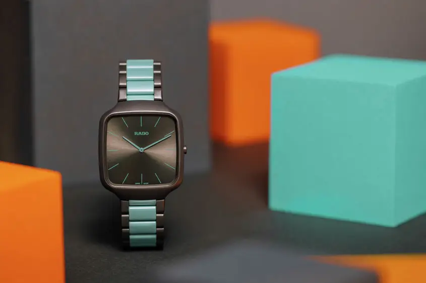 A touch of Functionalism in the Le Corbusier men's luxury watch by Rado