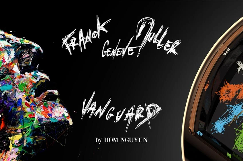 Franck Muller presents the limited edition Vanguard Crazy Hours Hom Nguyen watch
