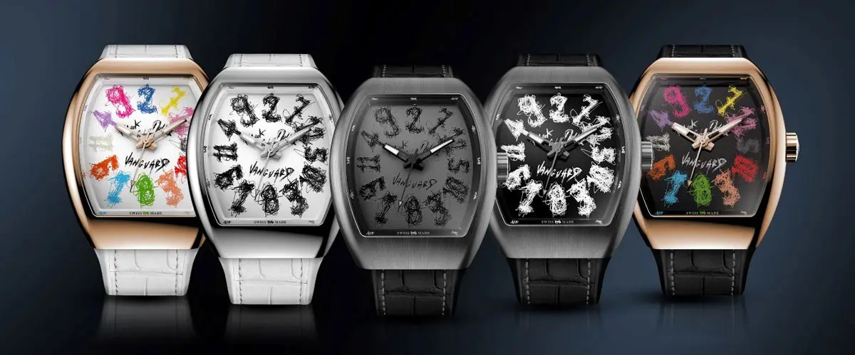 Franck Muller presents the limited edition Vanguard Crazy Hours Hom Nguyen watch