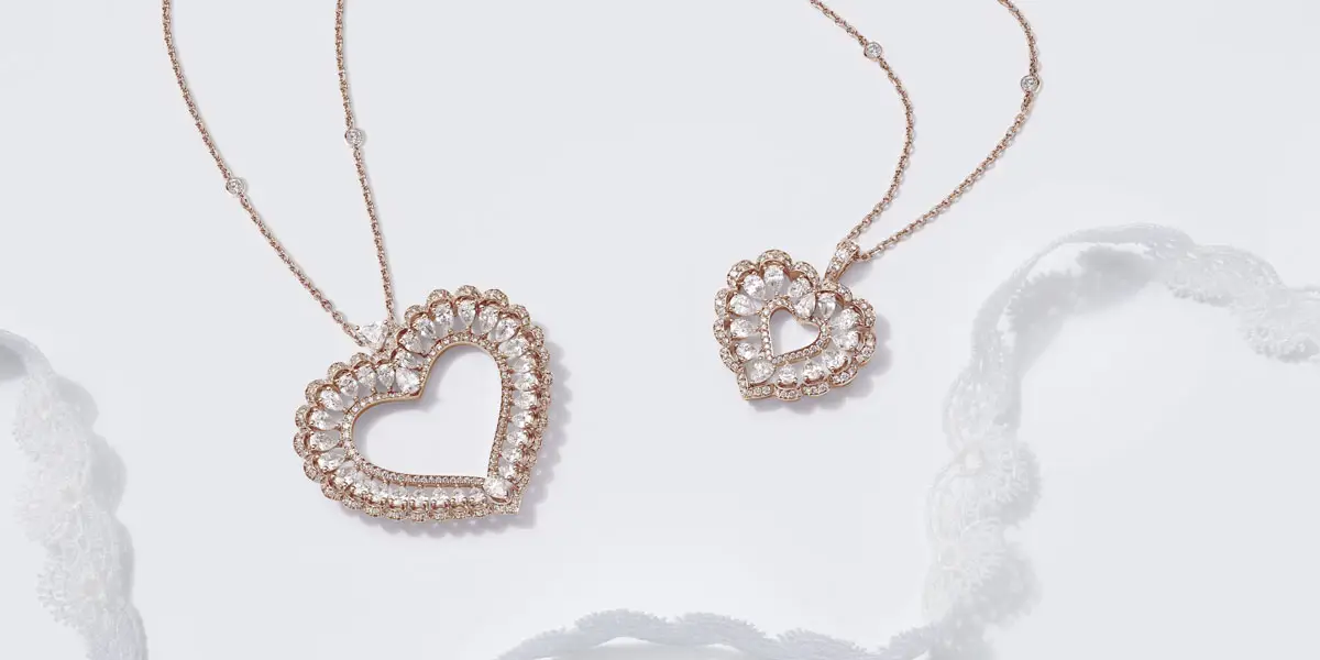 Chopard watches and jewellery called Maison with a big heart