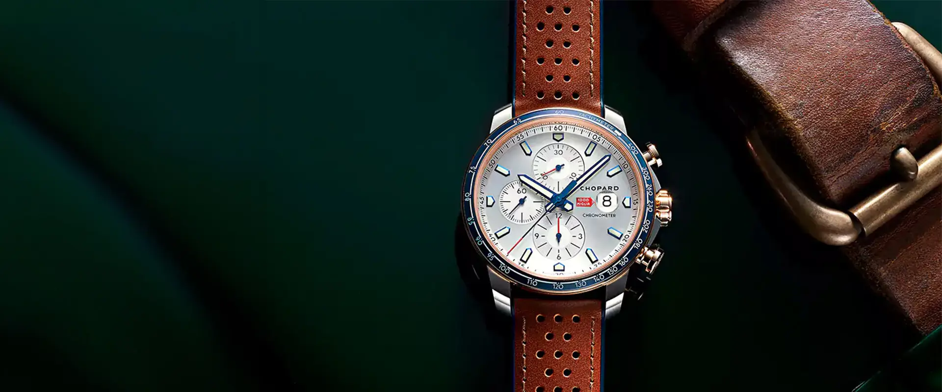 Chopard watches celebrate partnership with Mille Miglia with limited edition