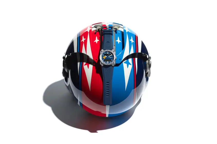 BR 03 Type A Patrouille de France: aerial acrobat between Bell & Ross watches