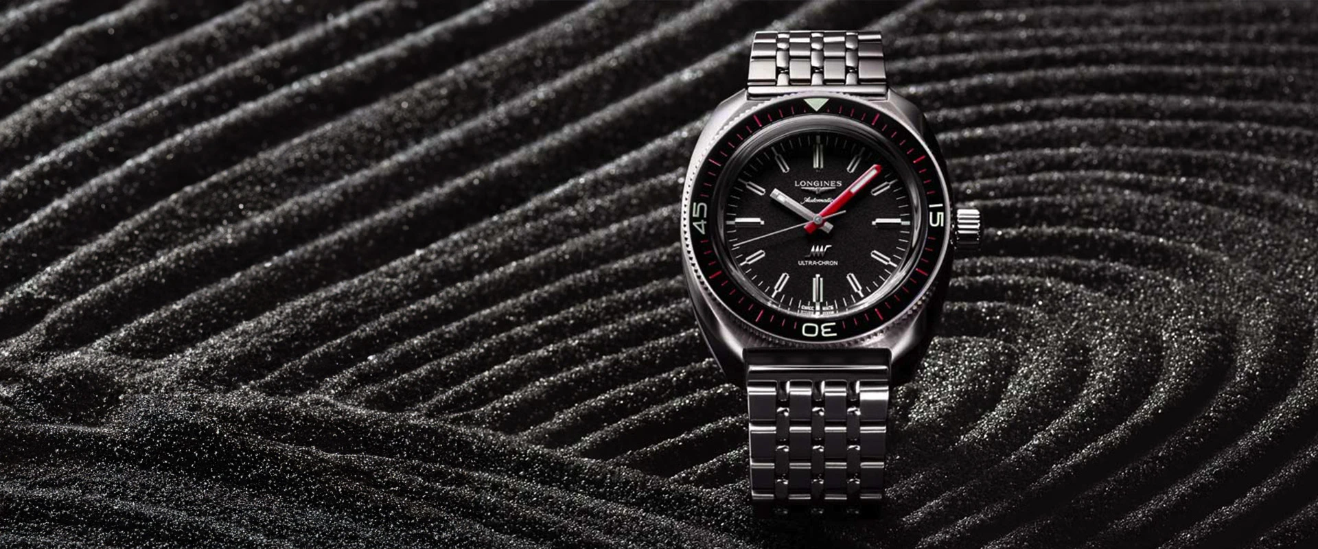 The Longines Ultra-Chron watch with Diver movement is a welcome summer refresher