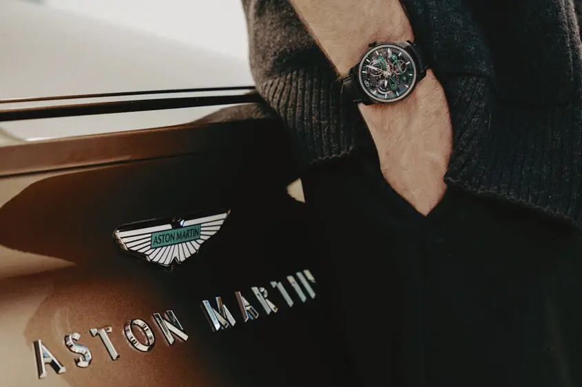 The Neo bridges Aston Martin watch from Girard-Perregaux connects two luxury worlds