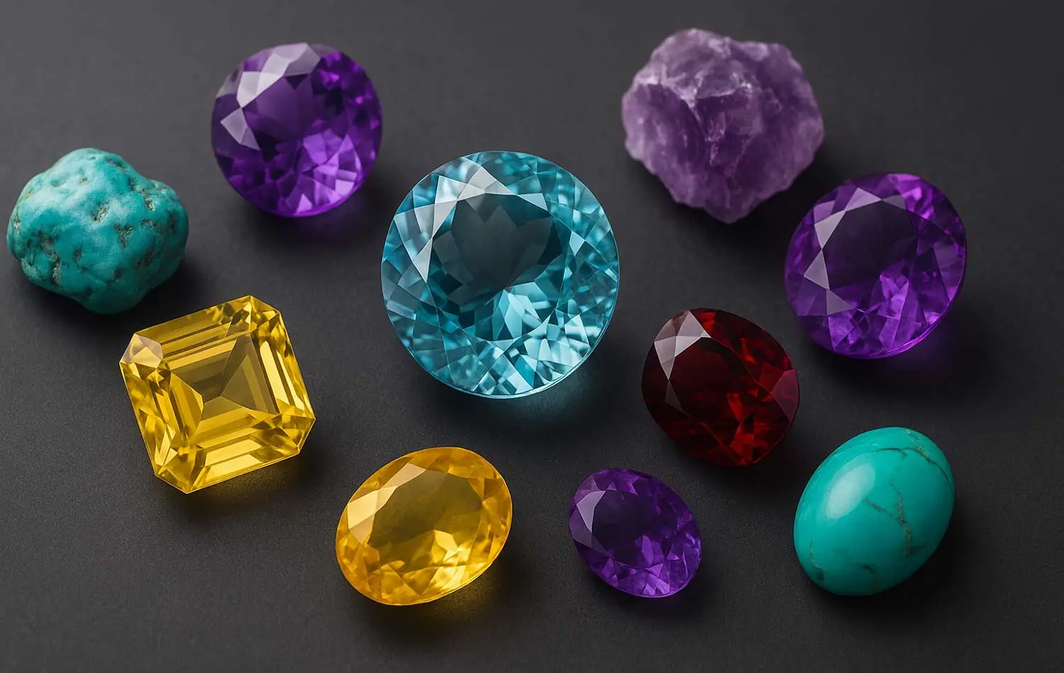 About semi-precious stones