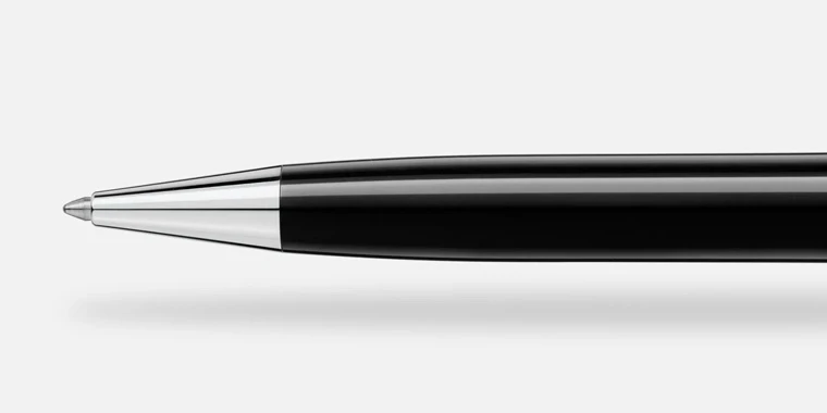 The difference between a ballpoint pen and a rollerball pen