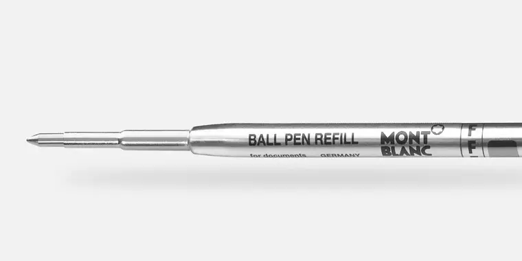 The difference between a ballpoint pen and a rollerball pen
