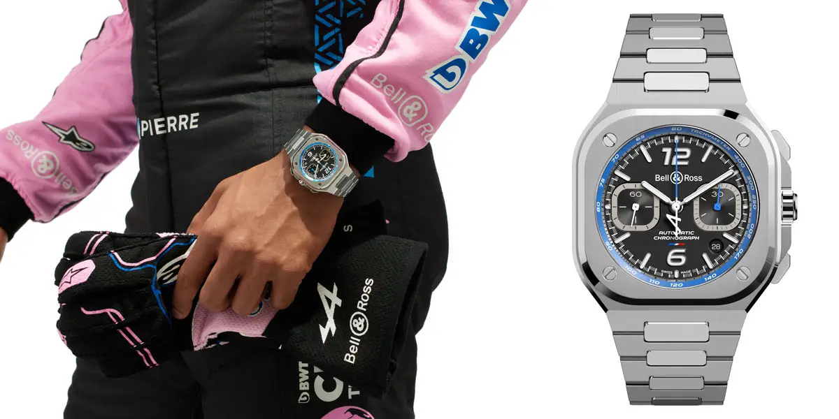 Bell & Ross launches stylish BR 05 watch in Formula 1 colours