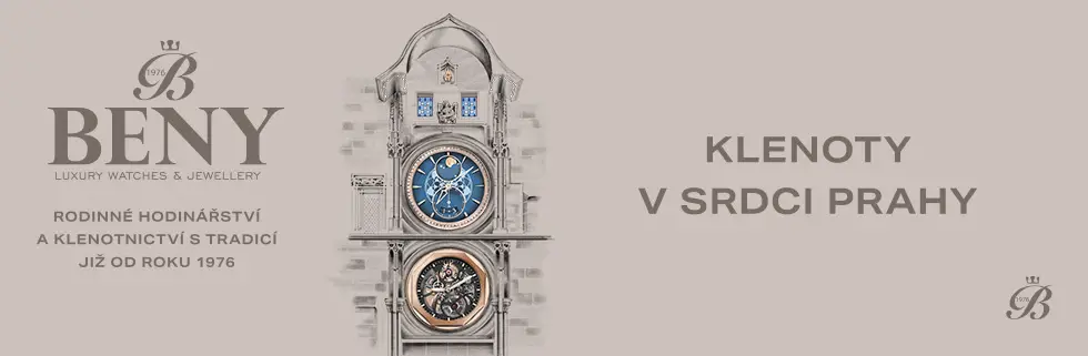 BENY jewellery and watches in the heart of Prague: the place where time never stops