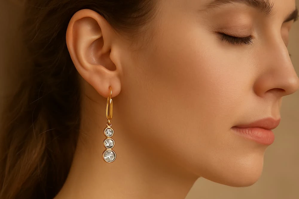 Earrings with precious stones add style. Which ones to reach for?