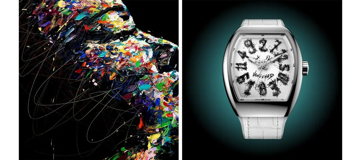 Franck Muller presents the limited edition Vanguard Crazy Hours Hom Nguyen watch