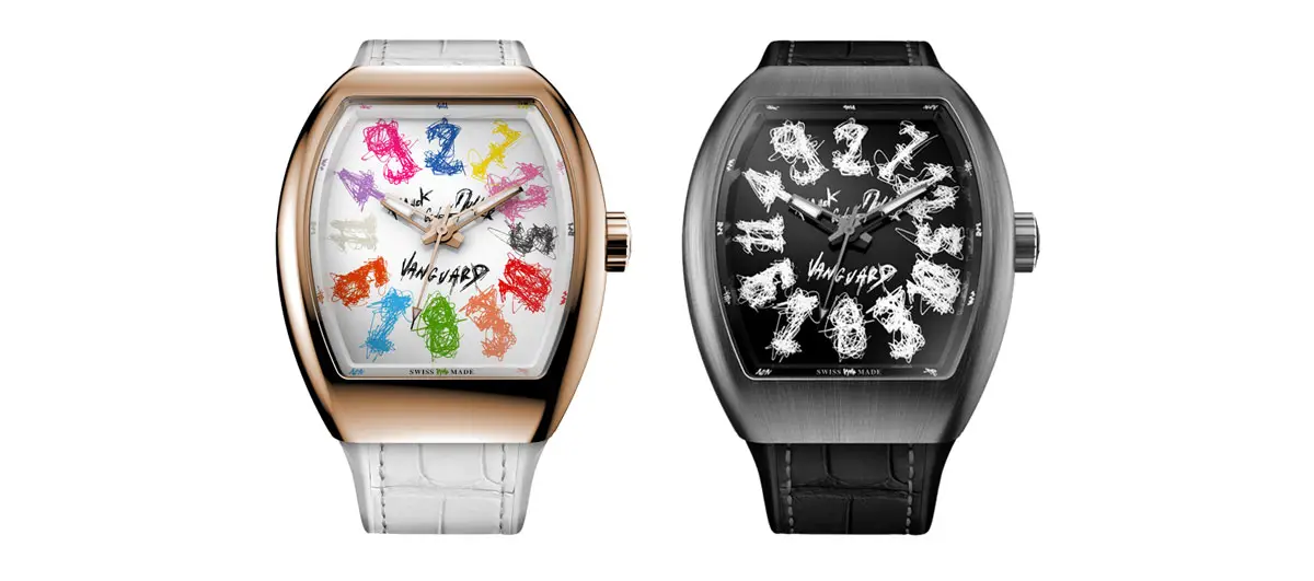 Franck Muller presents the limited edition Vanguard Crazy Hours Hom Nguyen watch