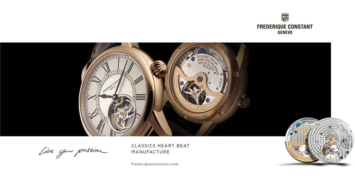 Frederique Constant and the enduring love of watches