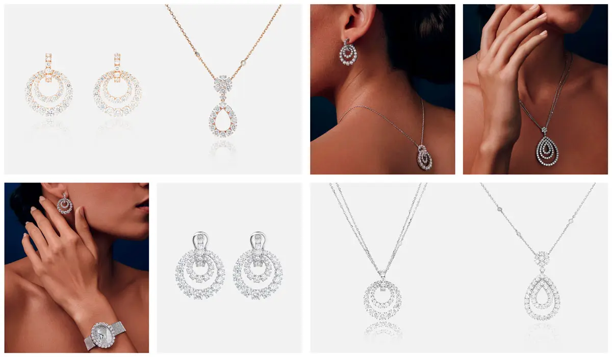 Chopard watches and jewellery called Maison with a big heart