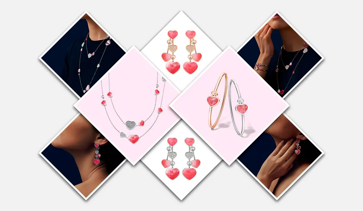Chopard watches and jewellery called Maison with a big heart