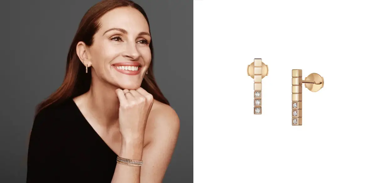 Julia Roberts lent her smile to Chopard watches and jewellery