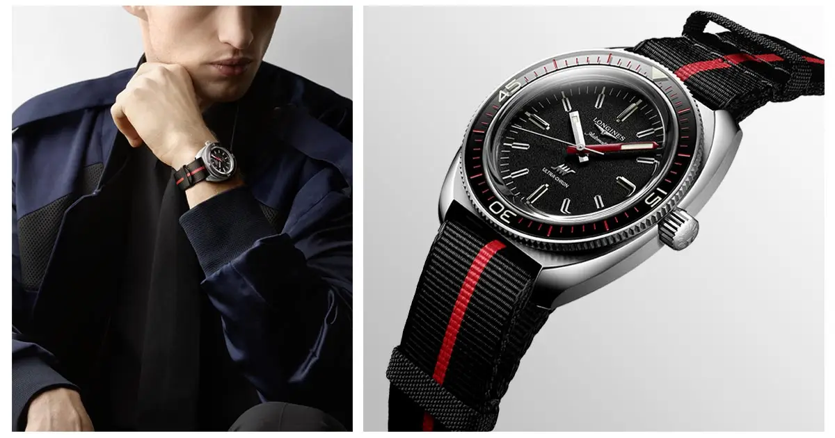 The Longines Ultra-Chron watch with Diver movement is a welcome summer refresher