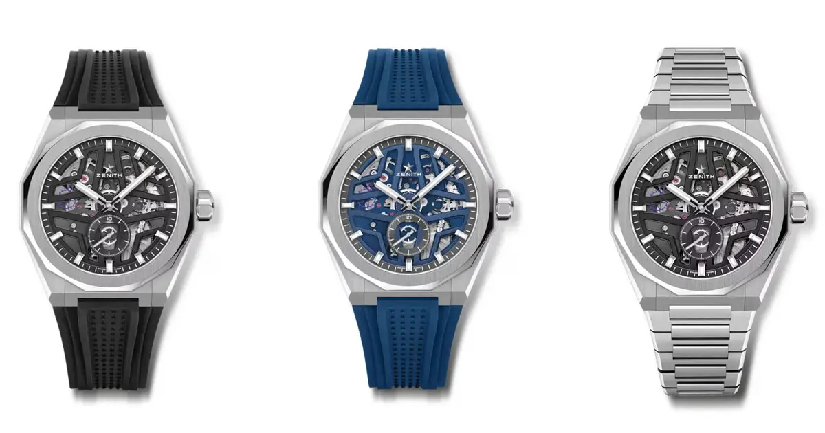 Zenith introduces new watches from the DEFY collection