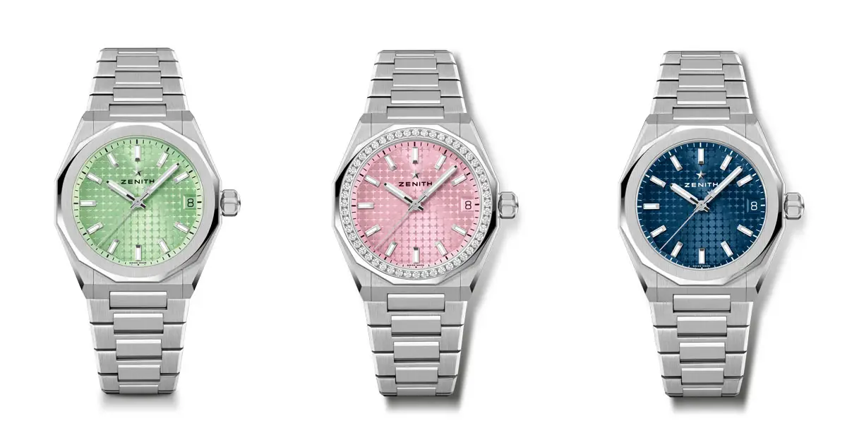 Zenith introduces new watches from the DEFY collection