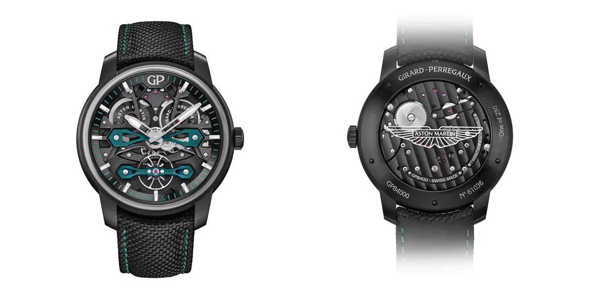 The Neo bridges Aston Martin watch from Girard-Perregaux connects two luxury worlds