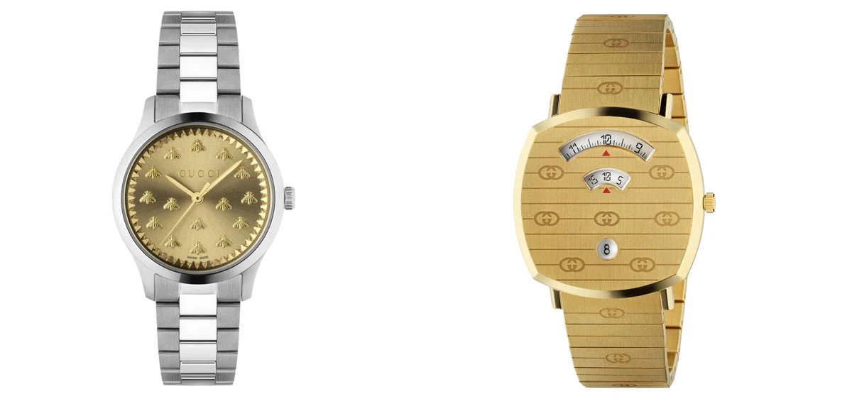 Jewellery and watches are the shining legacy of Gucci