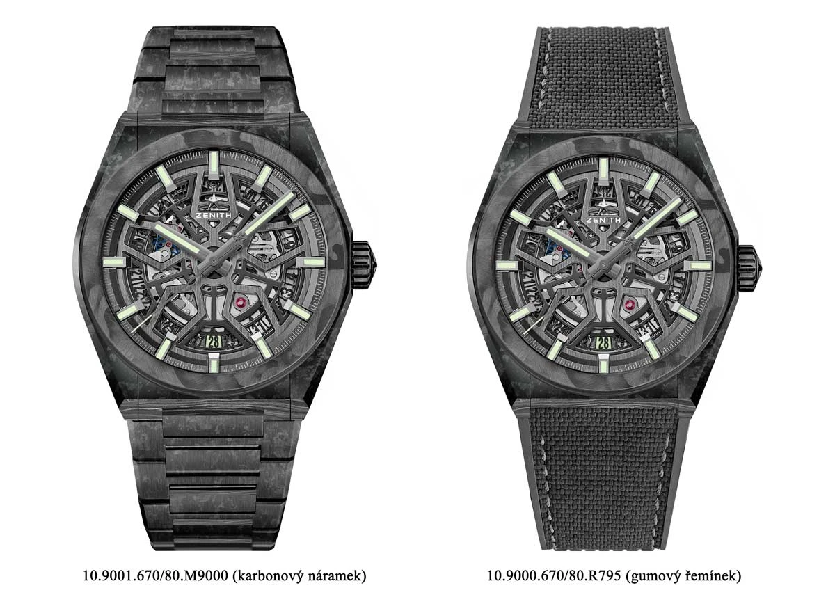 Zenith Defy Classic Carbon: A revolution in lightness and innovative design